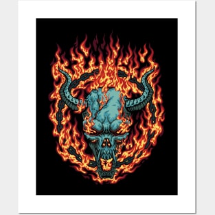 The Devil Burning Posters and Art